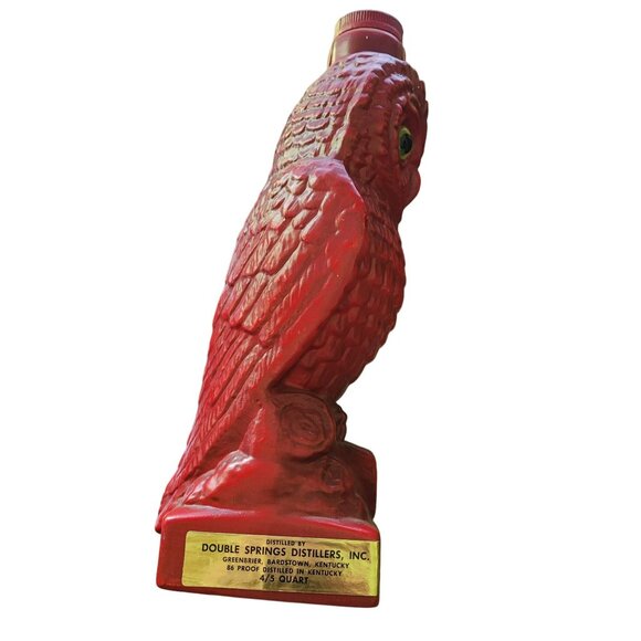 Vintage Double Springs Whiskey Bottle 1968 Red Owl Design By Erik Olsen THB100 - Picture 6 of 8